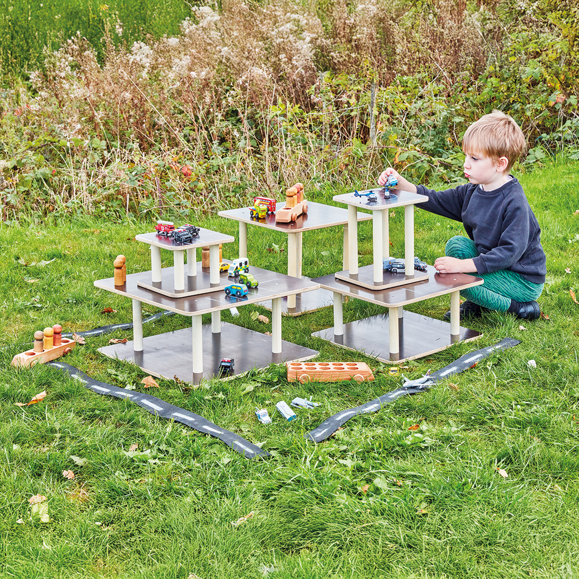 Kabeltrommel Set Eckig