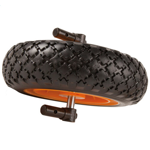 EVA-Rad vorne & hinten, inklusive Halterung