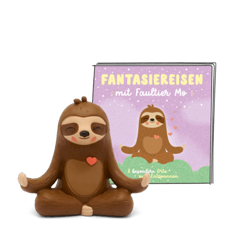 Hörfigur für Toniebox Faultier Mo für Kinder ab 4 Jahren