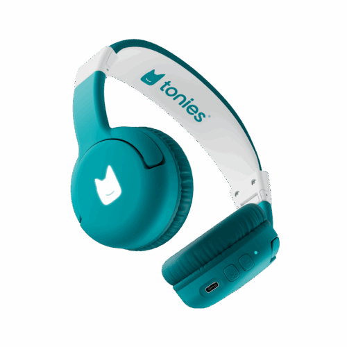 Tonies Bluetooth Kopfhörer - Meeresgrün für Kinder ab 3 Jahren