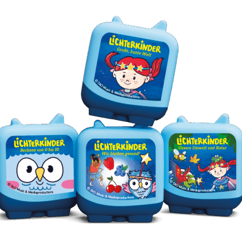 Tonies Hörfiguren Set Lernen mit Liki und Lumi für Kinder ab 5 Jahren