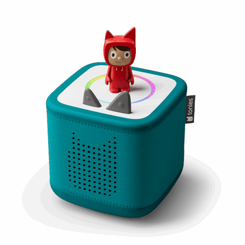 toniebox 2 Meeresgrün Starterset mit Kreativ-Tonie rot