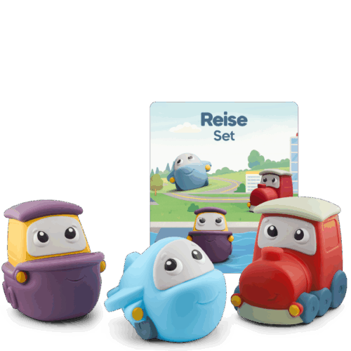 My First Tonies - Reise Set bestehend aus drei Fahrzeugen für Kinder ab 1 Jahr