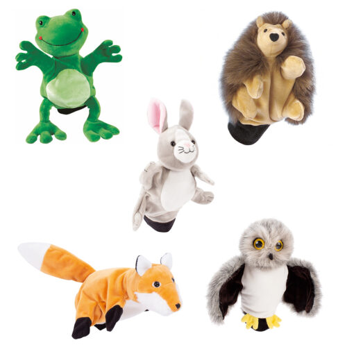 Handpuppen Set Waldtiere