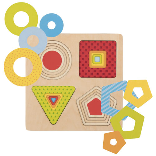 Schichtenpuzzle Formen